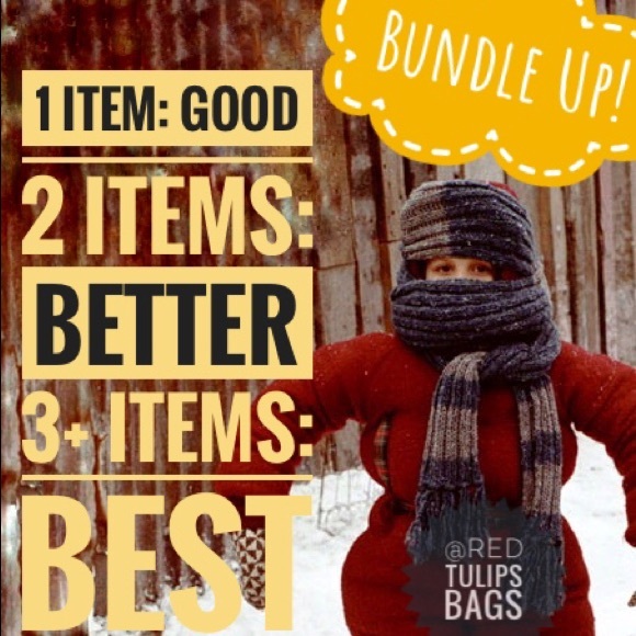 Red Tulips Bags Jackets & Blazers - Bundle Up! Bigger Bundles means Bigger Discounts!